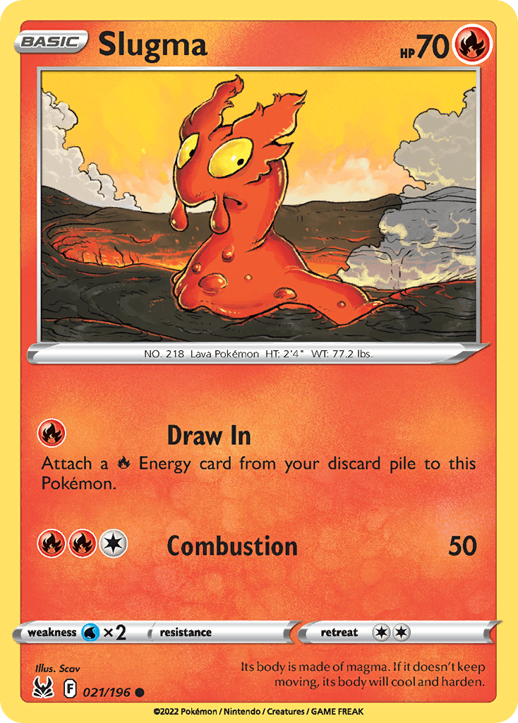 Slugma, Lost Origin 21