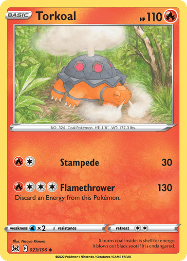Torkoal, Lost Origin 23