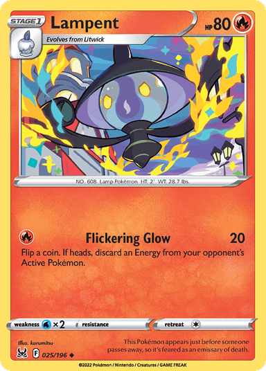 Lampent, Lost Origin 25