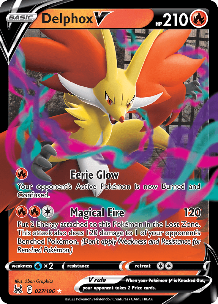 Delphox V, Lost Origin 27
