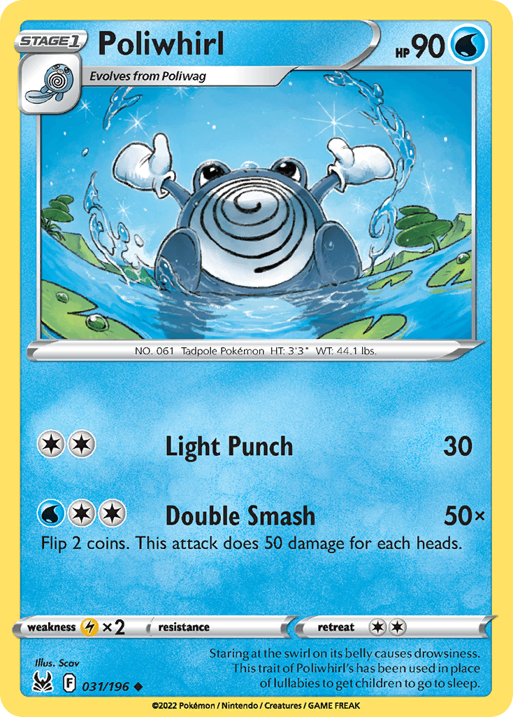 Poliwhirl, Lost Origin 31