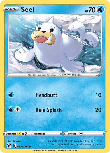 Seel, Lost Origin 33