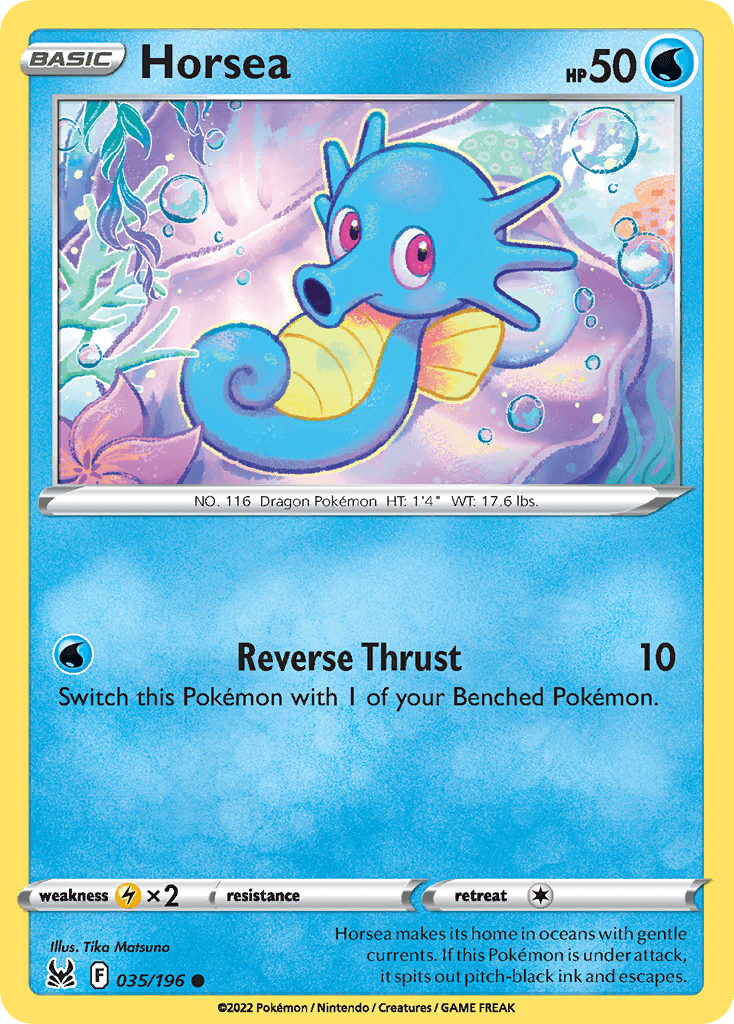 Horsea, Lost Origin 35
