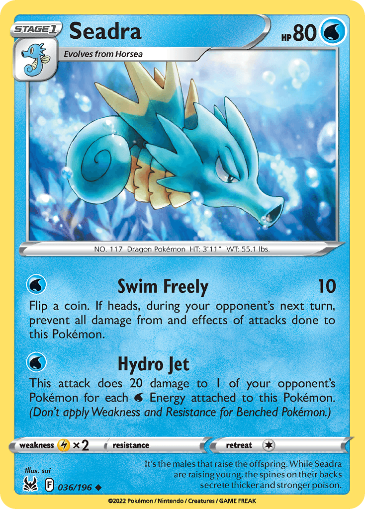 Seadra, Lost Origin 36