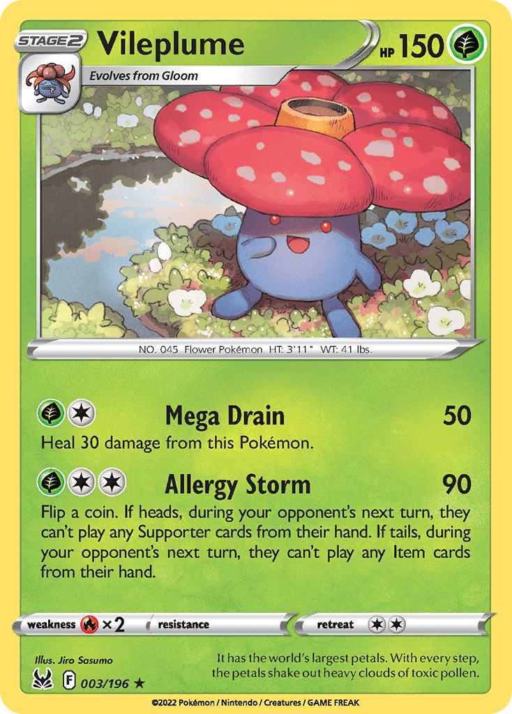 Vileplume, Lost Origin 3