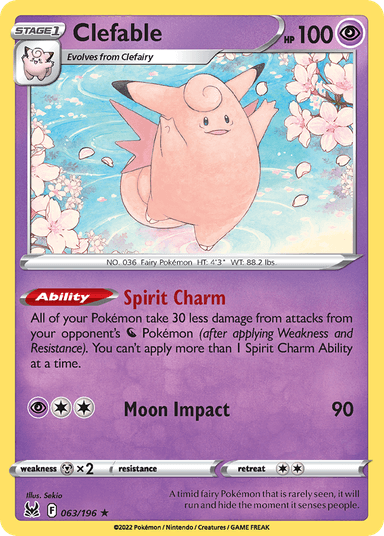 Clefable, Lost Origin 63