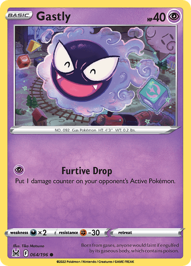 Gastly, Lost Origin 64
