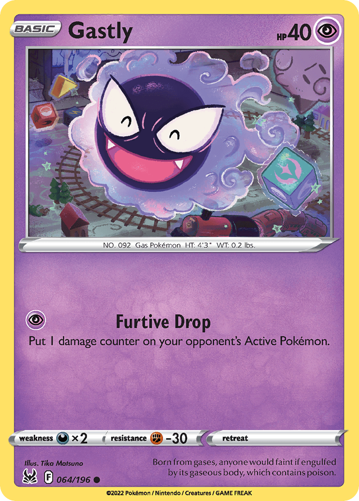 Gastly, Lost Origin 64
