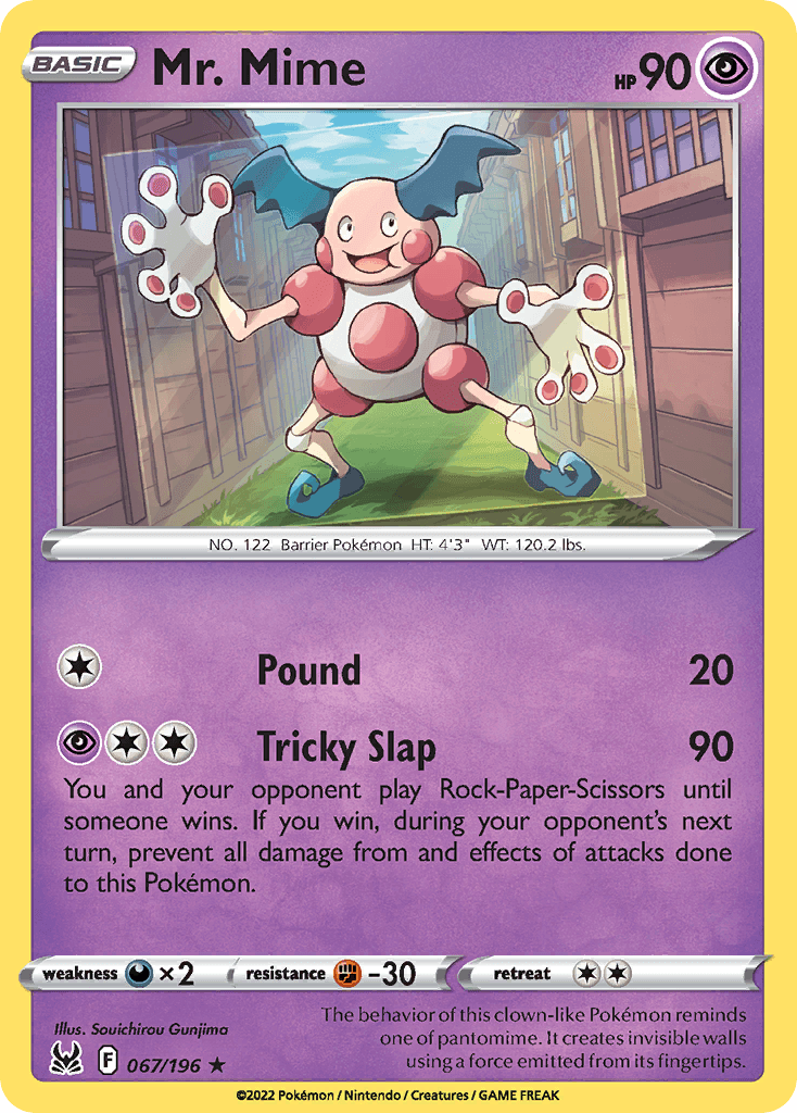 Mr. Mime, Lost Origin 67