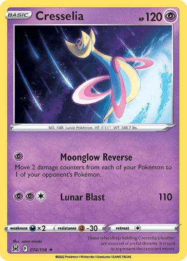 Cresselia, Lost Origin 74