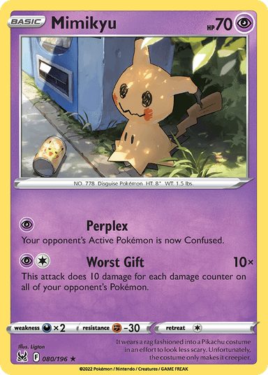 Mimikyu, Lost Origin 80
