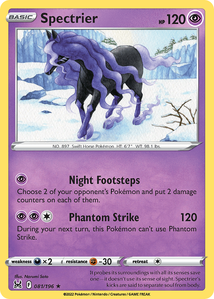 Spectrier, Lost Origin 81