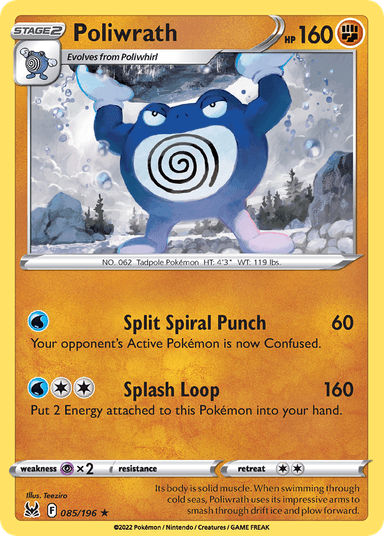Poliwrath, Lost Origin 85
