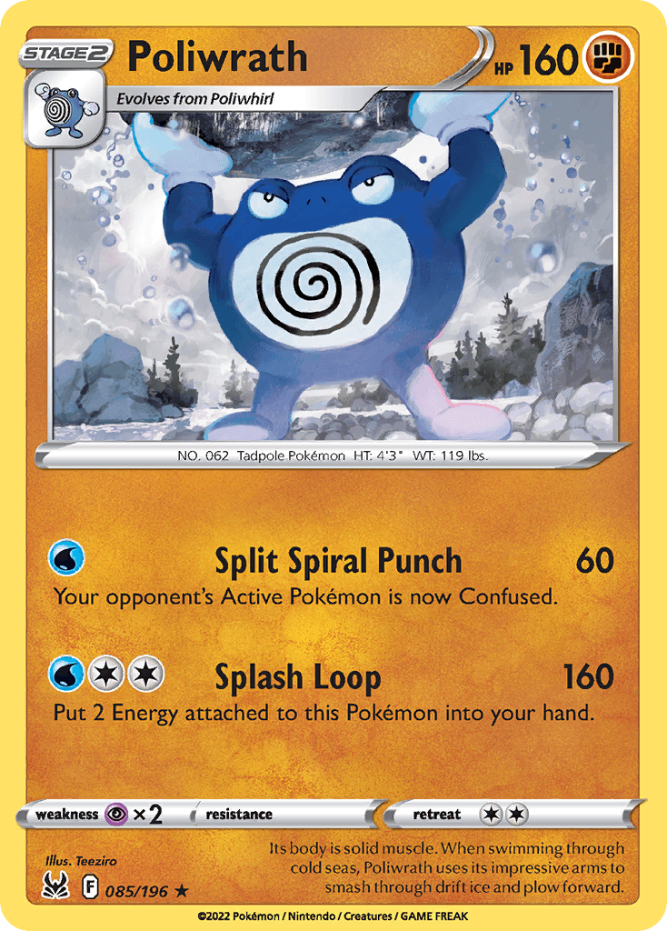 Poliwrath, Lost Origin 85