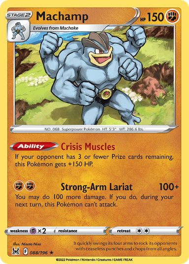 Machamp, Lost Origin 88