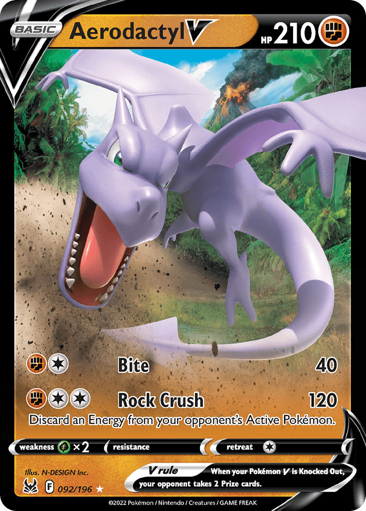 Aerodactyl V, Lost Origin 92