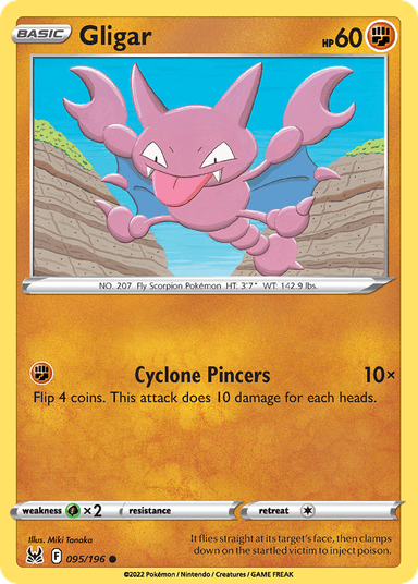 Gligar, Lost Origin 95