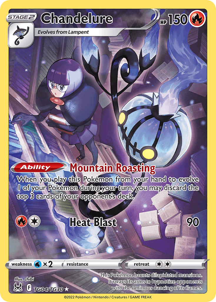 Chandelure, Lost Origin Trainer Gallery TG04