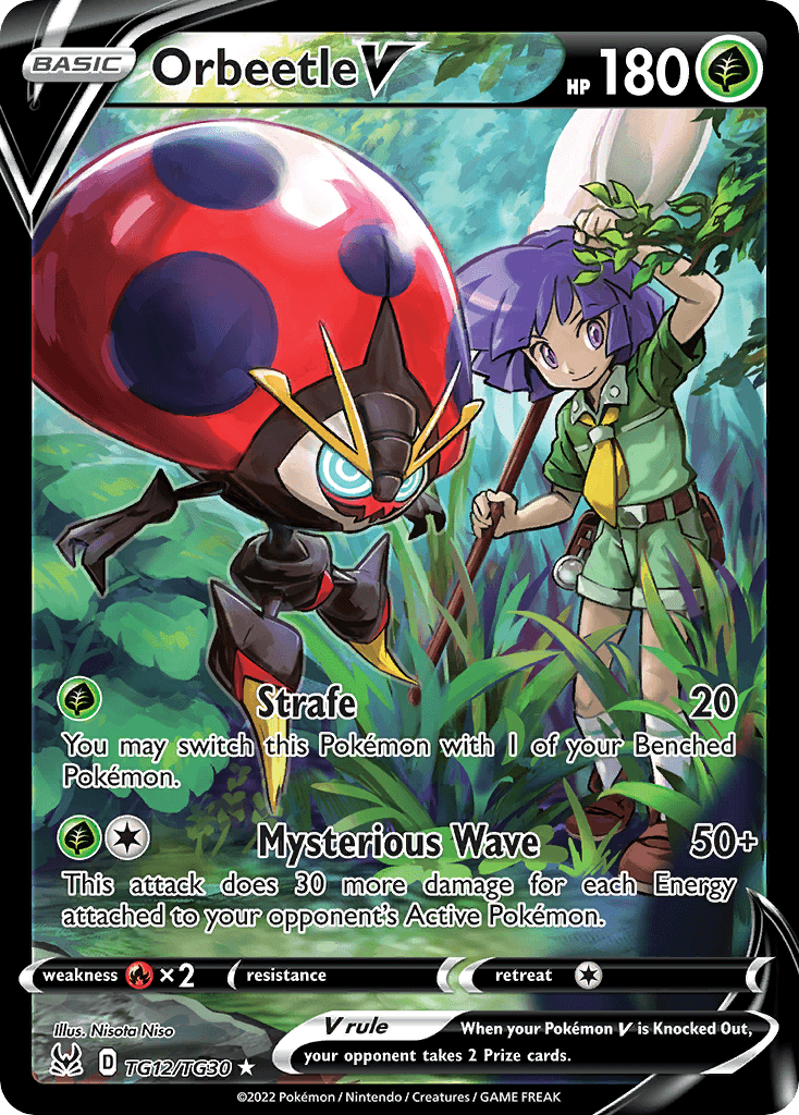 Orbeetle V, Lost Origin Trainer Gallery TG12