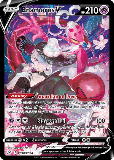 Enamorus V, Lost Origin Trainer Gallery TG18