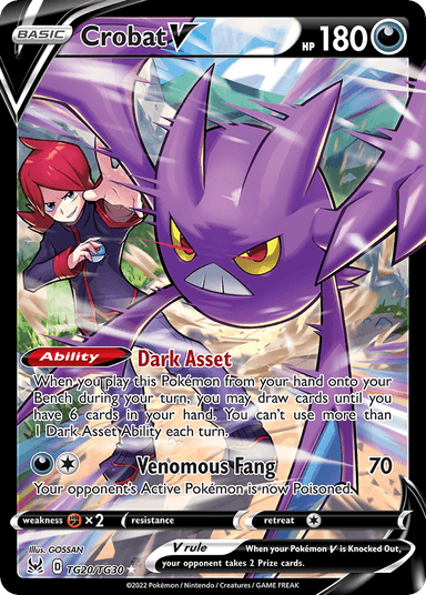 Crobat V, Lost Origin Trainer Gallery TG20