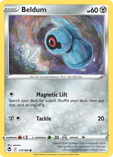 Beldum, Silver Tempest 117