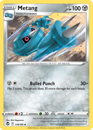 Metang, Silver Tempest 118