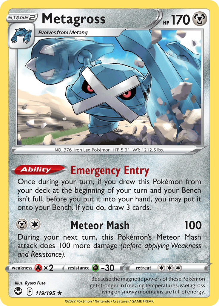Metagross, Silver Tempest 119