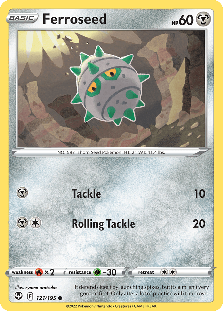 Ferroseed, Silver Tempest 121