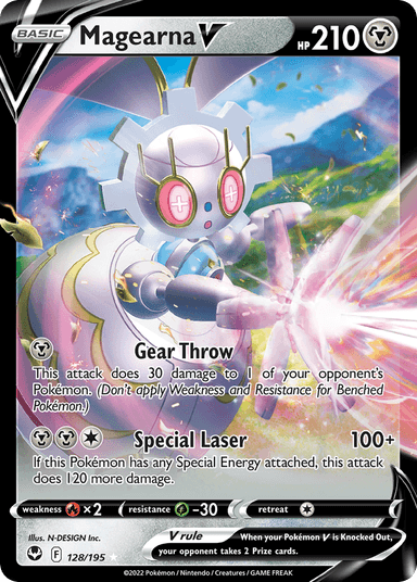 Magearna V, Silver Tempest 128