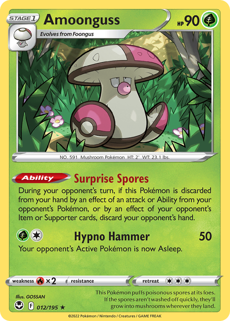 Amoonguss, Silver Tempest 12
