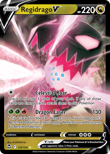 Regidrago V, Silver Tempest 135