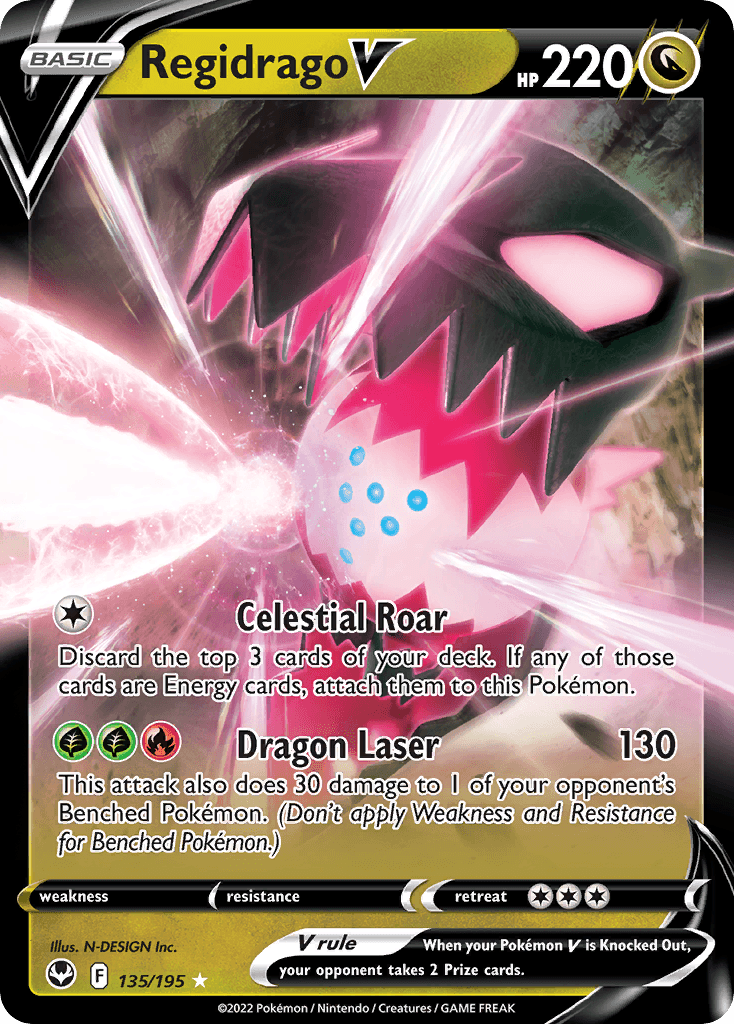 Regidrago V, Silver Tempest 135