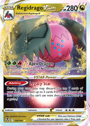 Regidrago VSTAR, Silver Tempest 136