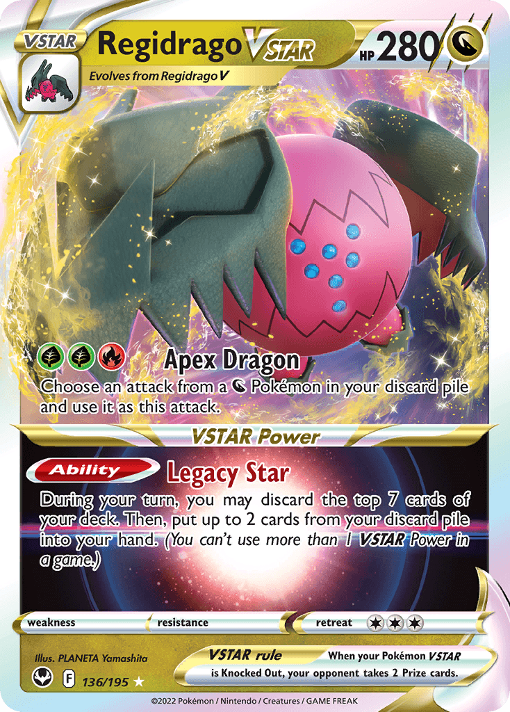 Regidrago VSTAR, Silver Tempest 136