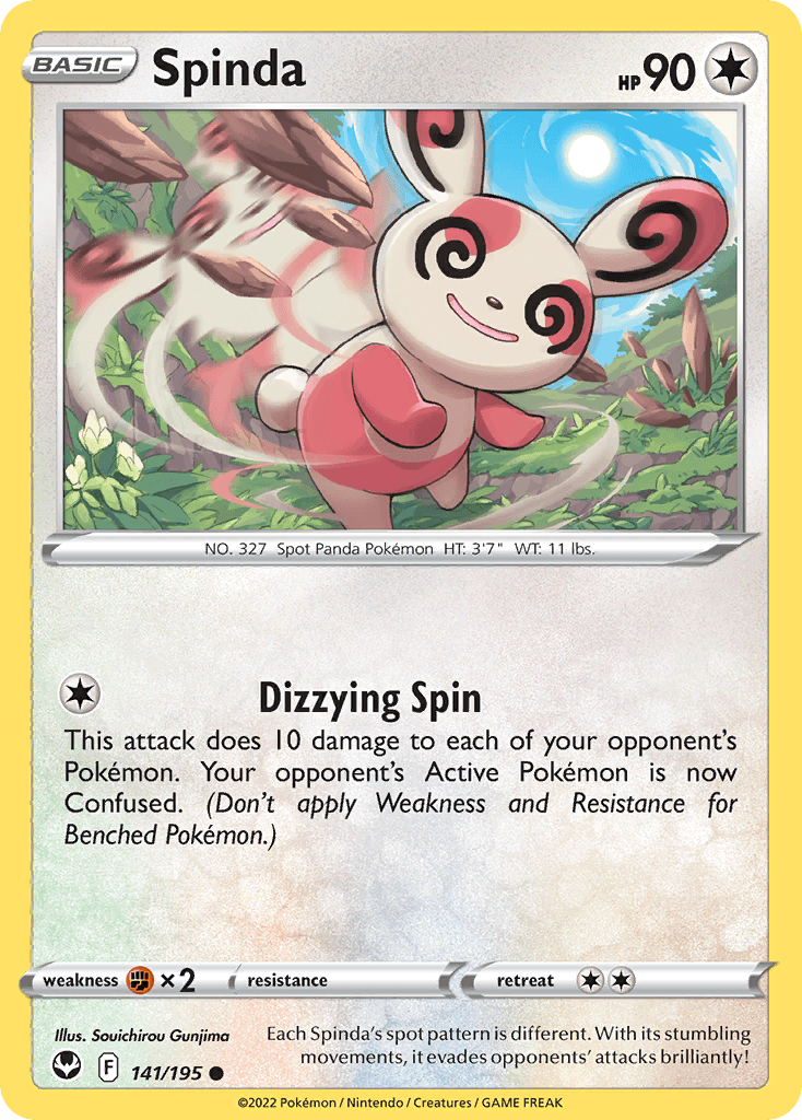 Spinda, Silver Tempest 141