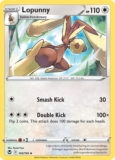 Lopunny, Silver Tempest 145