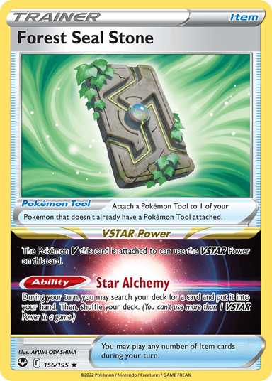 Forest Seal Stone, Silver Tempest 156