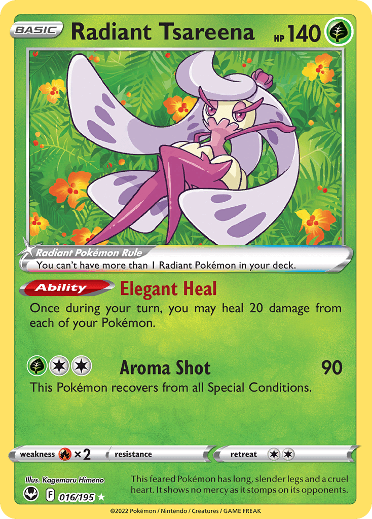 Radiant Tsareena, Silver Tempest 16