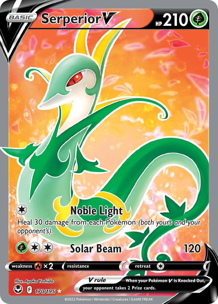 Serperior V, Silver Tempest 170
