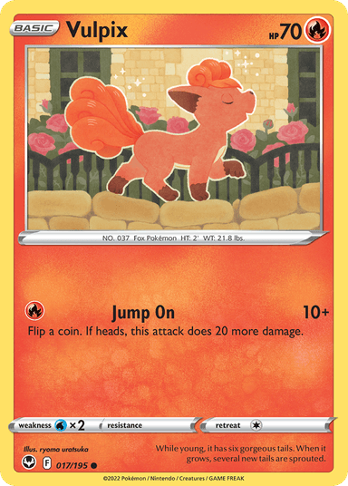 Vulpix, Silver Tempest 17