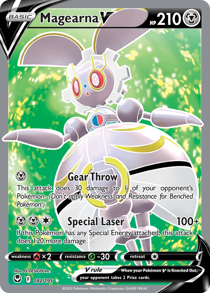 Magearna V, Silver Tempest 182