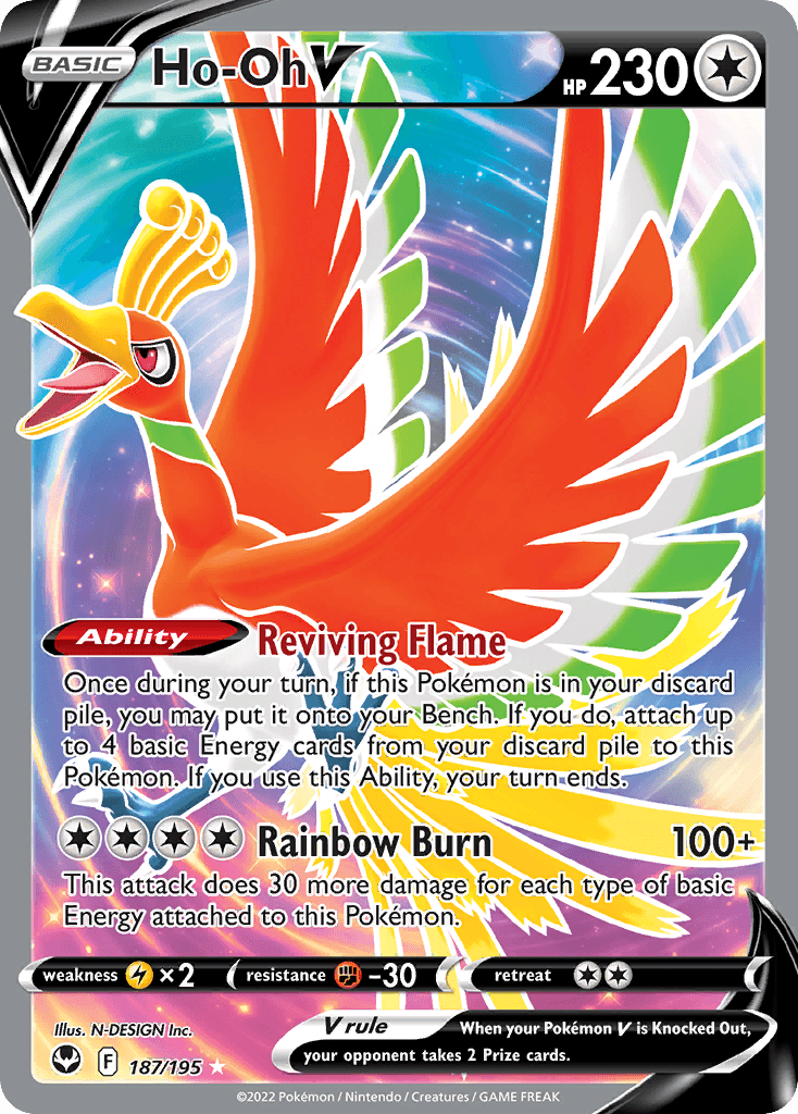 Ho-Oh V, Silver Tempest 187
