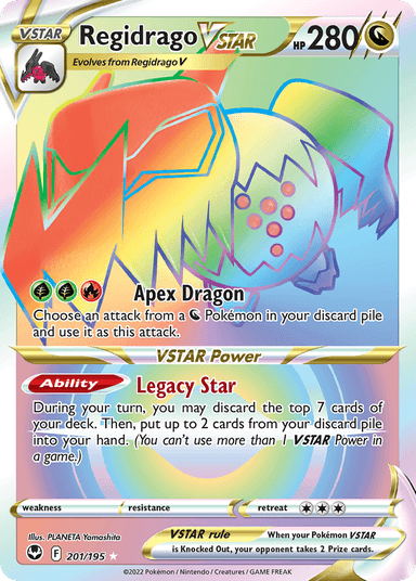 Regidrago VSTAR, Silver Tempest 201