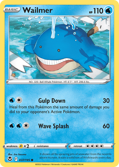 Wailmer, Silver Tempest 37