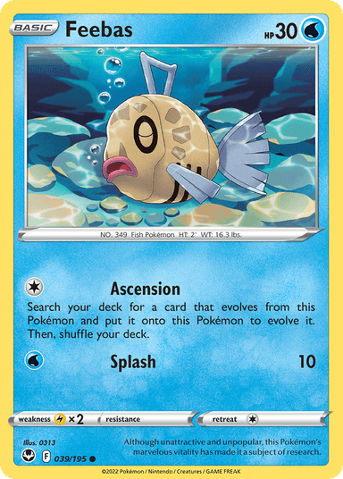 Feebas, Silver Tempest 39
