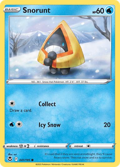 Snorunt, Silver Tempest 41