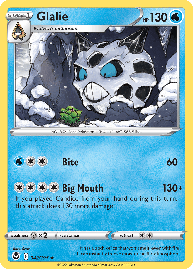 Glalie, Silver Tempest 42