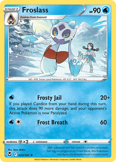 Froslass, Silver Tempest 43