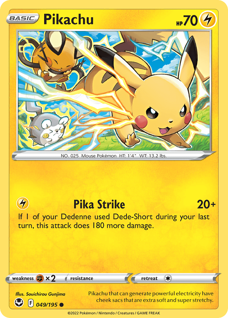 Pikachu, Silver Tempest 49